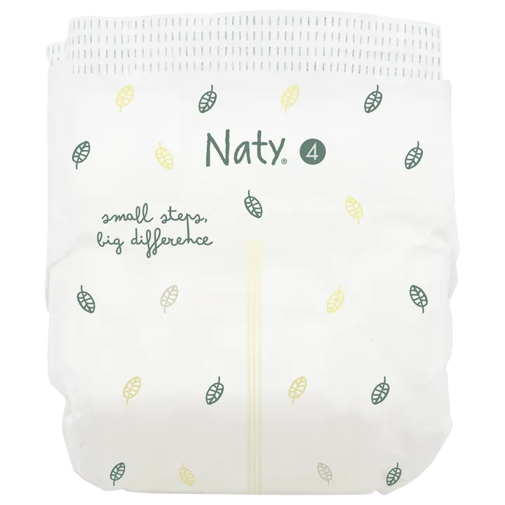 Одноразові дитячі підгузки BioEmbrace "NATY". Розмір 4 (7-18 кг.), 44 шт. в упаковці. — Photo 13