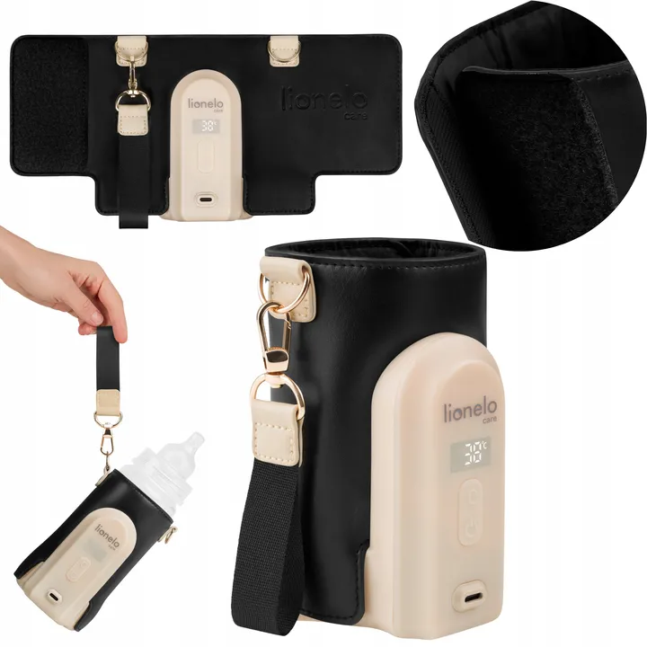 Підігрівач пляшок Lionelo THERMUP GO EVO BLACK GOLD — Photo 4
