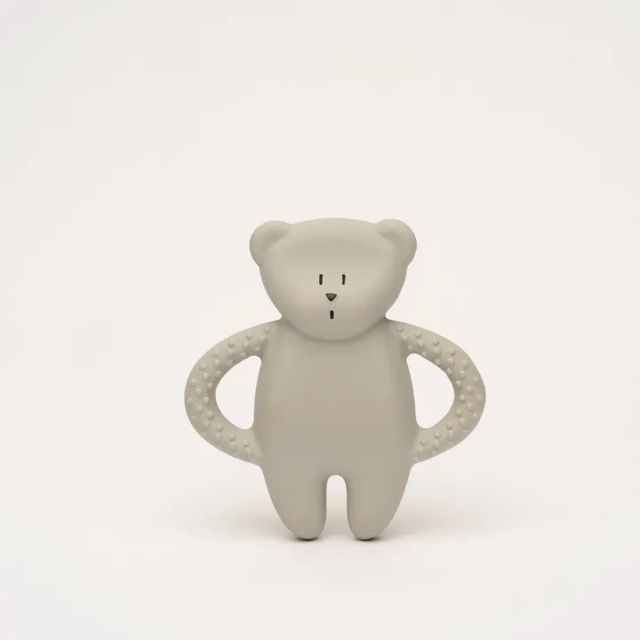 Прорізувач Moonie з натурального каучуку Gray — Photo 4