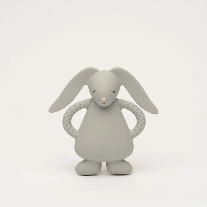 Прорізувач Moonie з натурального каучуку Gray — Photo 3