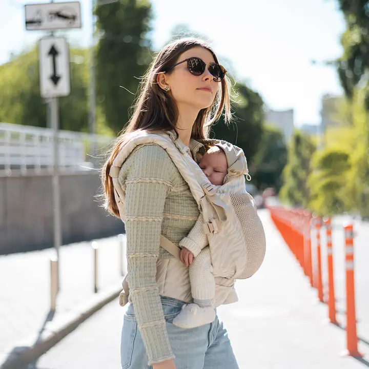 Ерго-рюкзак Love &amp; Carry ONE Cotton+Bamboo Пустеля — Photo 13