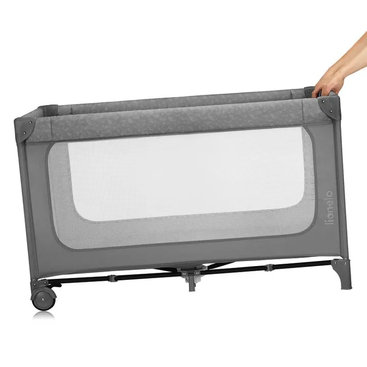 Манеж-ліжко Lionelo JASMIN EASY FOLD GREY STONE — Photo 5