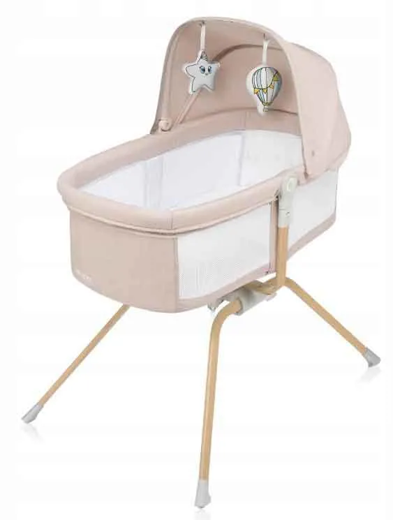 Ліжечко-колискова Lionelo MALIN EVO BEIGE NATURAL — Photo 8