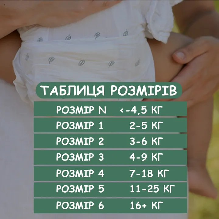 Органічні підгузники Eco by Naty Розмір 3 (від 4 до 9 кг) 50 шт — Photo 15