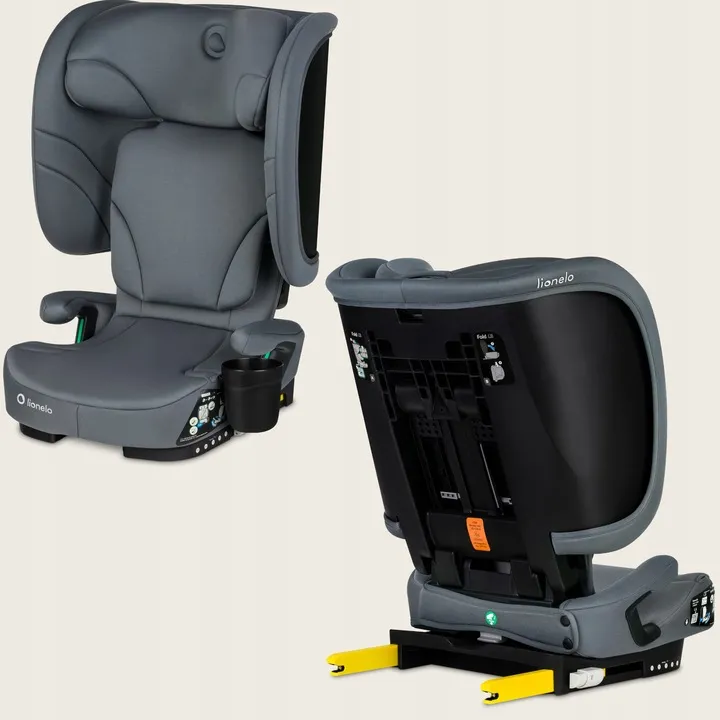 Дитяче автокрісло Lionelo ORIN I-SIZE GREY GRAPHITE — Photo 7