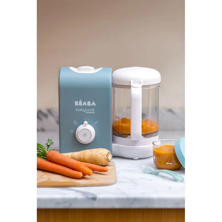 Пароварка - блендер Beaba Babycook Express синій, арт. 916303 — Photo 22
