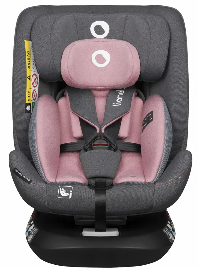Дитяче автокрісло Lionelo BASTIAAN ONE I-SIZE PINK ROSE — Photo 13