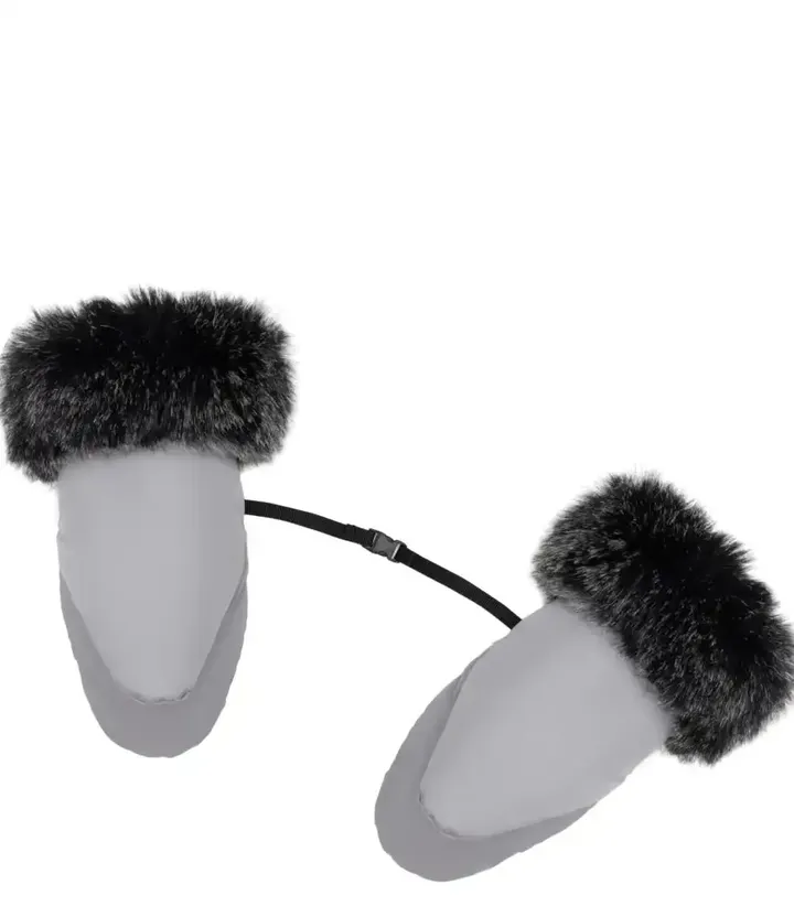 Рукавиці на коляску Bair Northmuff Owl Grey — Photo 4