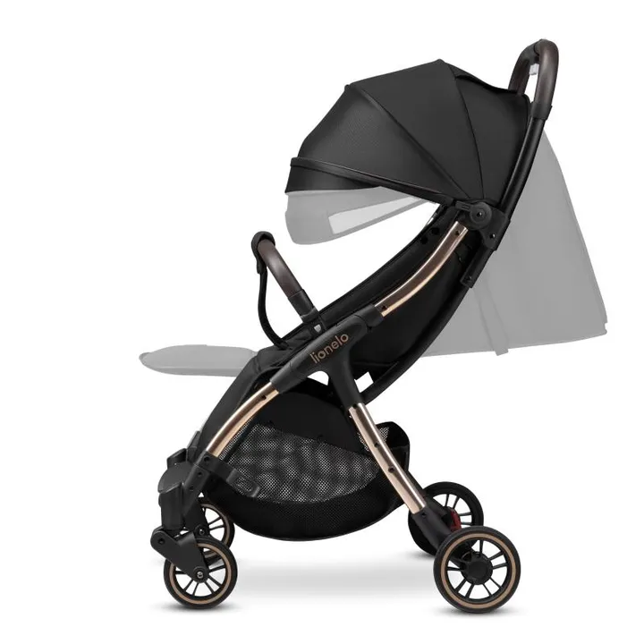 Прогулянкова коляска Lionelo JULIE ONE BLACK GOLD — Photo 5