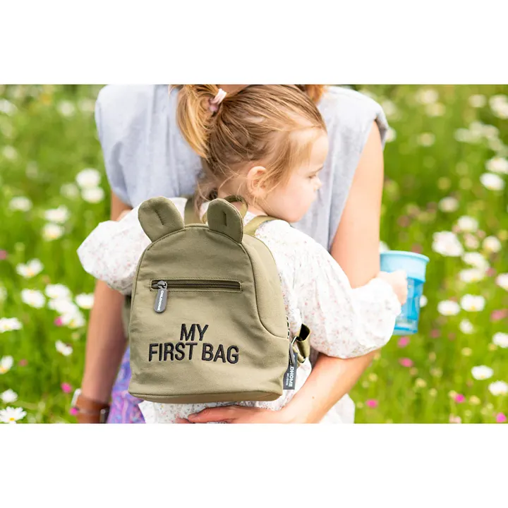 Рюкзак дитячий Childhome My first bag khaki, арт. CWKIDBKA — Photo 23
