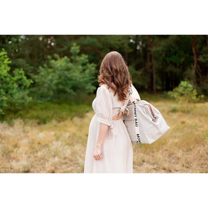 Сумка Childhome Mommy bag Signature canvas off white, арт. CWMBBSCOW — Photo 21