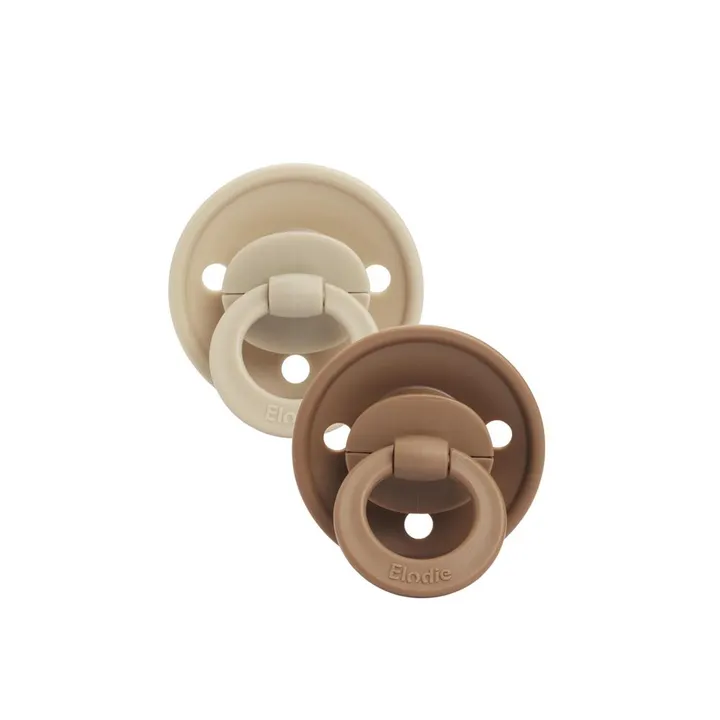 Пустушка Elodie Details Binky Bundle Pure Khaki Silicone набір 2 шт — Photo 3