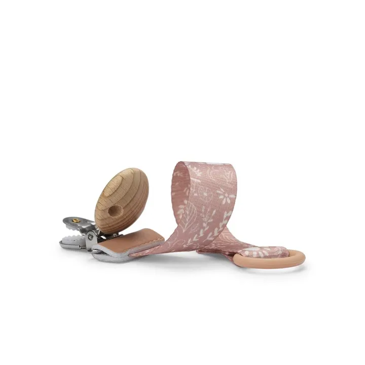 Тримач для пустушки Elodie Details Wood Monkey Sunrise Pink — Photo 3