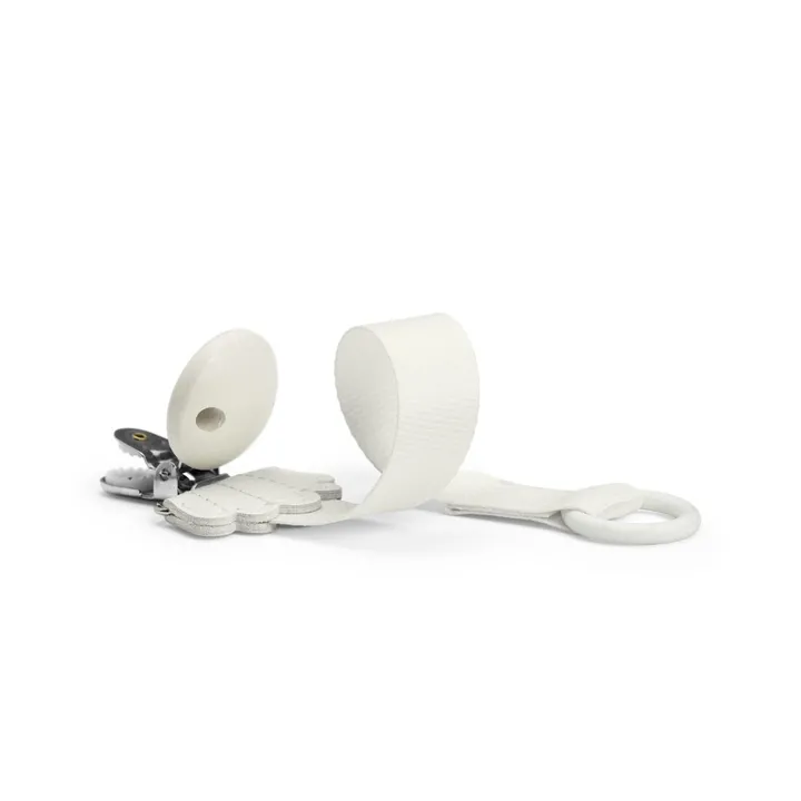 Тримач для пустушки Elodie Details Wood Scallop Vanilla White — Photo 4