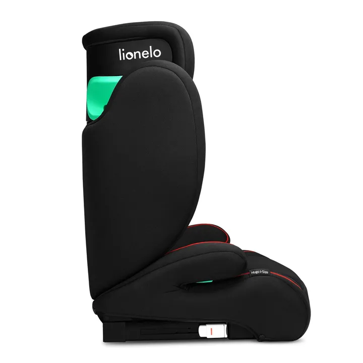 Дитяче автокрісло Lionelo HUGO I-SIZE SPOTY BLACK RED — Photo 10