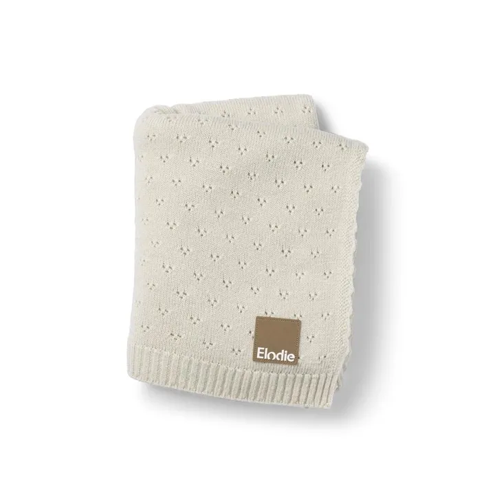 Плед Elodie Details Pointelle Blanket Creamy White — Photo 2