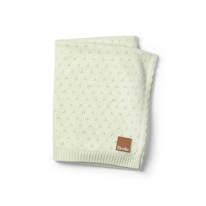 Плед Elodie Details Pointelle Blanket Gelato Green — Photo 3