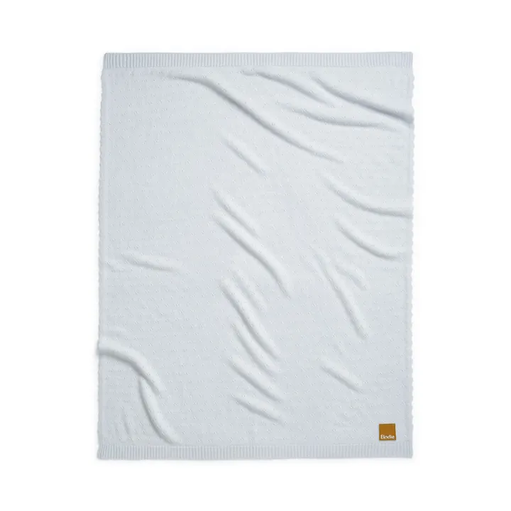 Плед Elodie Details Pointelle Blanket Bermuda Blue — Photo 4