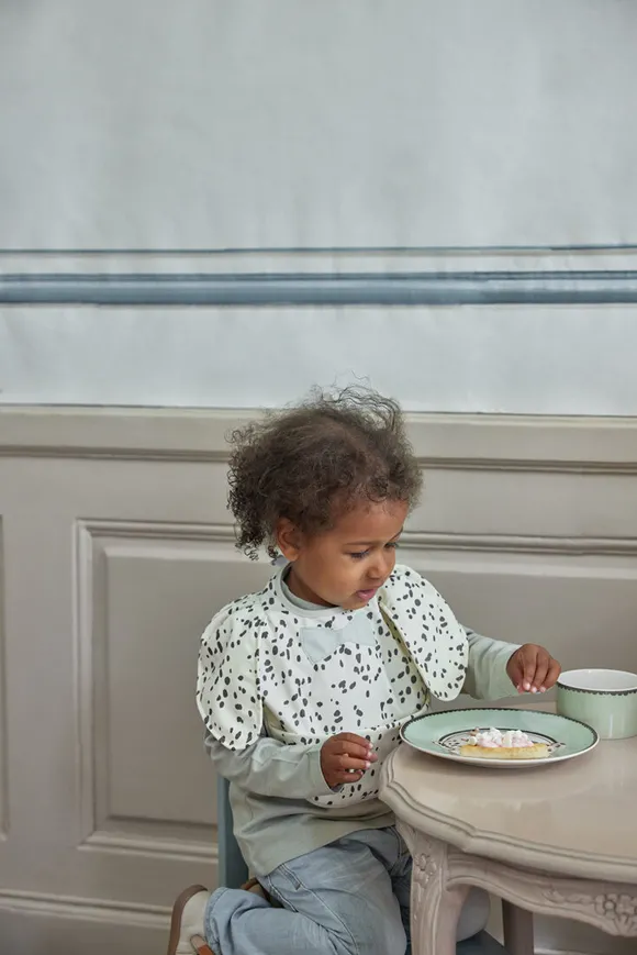 Нагрудник для годування Elodie Details Baby Bib Dalmatian Dots — Photo 3