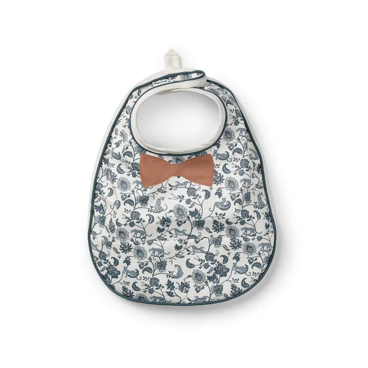 Нагрудник для годування Elodie Details Baby Bib Garden Leo Toile Bow — Photo 3