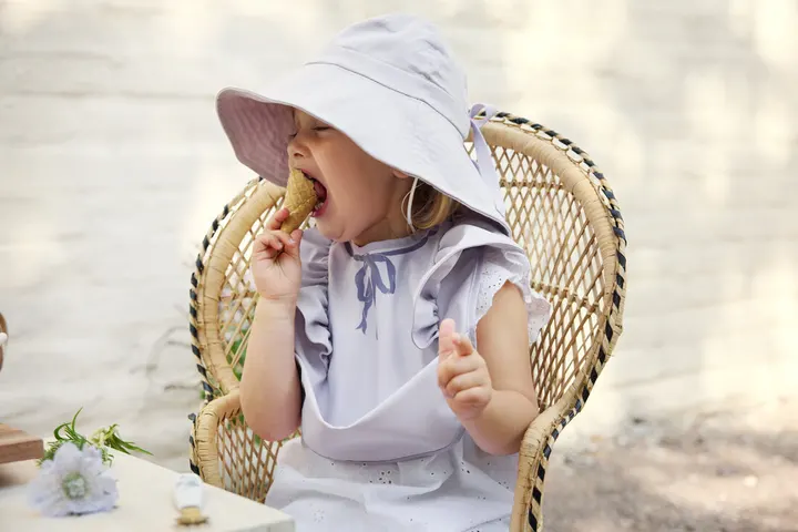 Нагрудник для годування Elodie Details Baby Bib Lavender Love — Photo 3