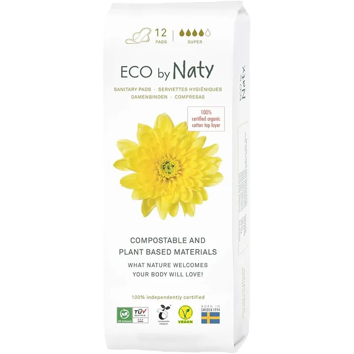 Органічні прокладки Eco by Naty Super 12 шт — Photo 17