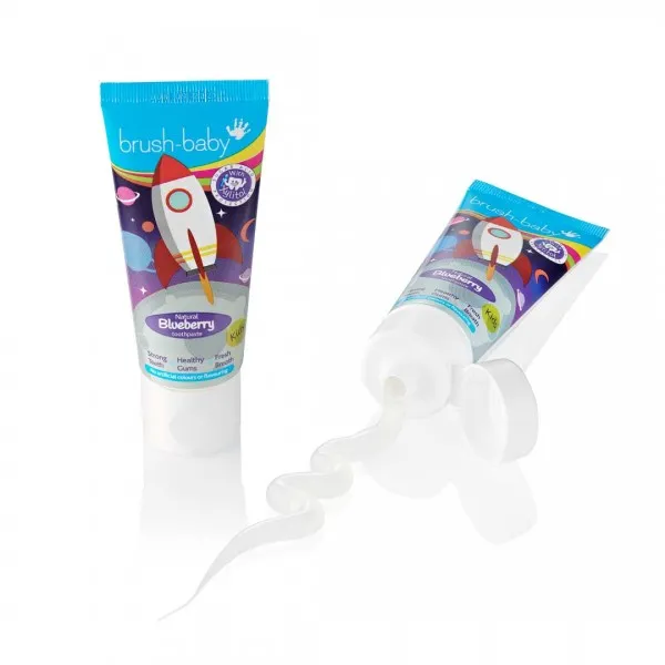 Зубна паста Rocket Blueberry (3+), (Brush-baby) — Photo 4