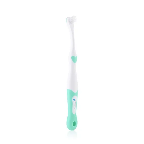 Зубна щітка від 0 до 18 місяців First Brush (2 шт) - Teal, (Brush-baby) — Photo 6
