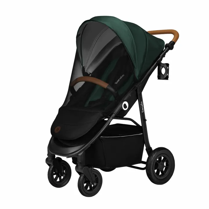 Прогулянкова коляска Lionelo NATT GREEN EMERALD — Photo 14