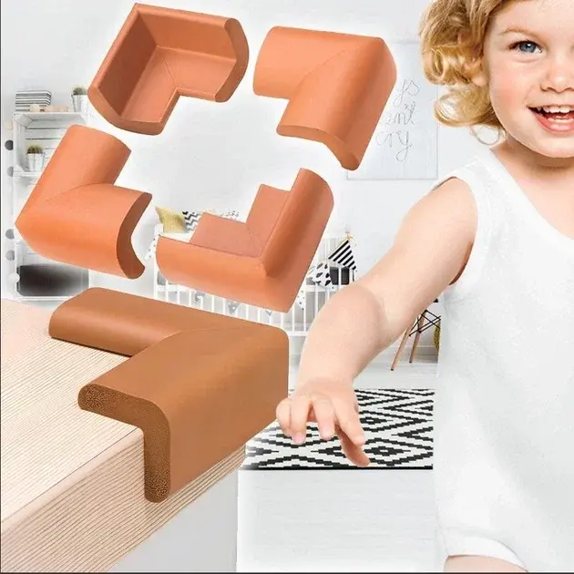 Безпечний дім: "М'які накладки на кути" (4 шт.) — Photo 4
