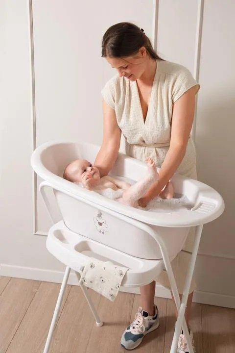 Дитяча ванночка з підставкою Thermo Click Bebe-Jou Chalk Brown — Photo 18