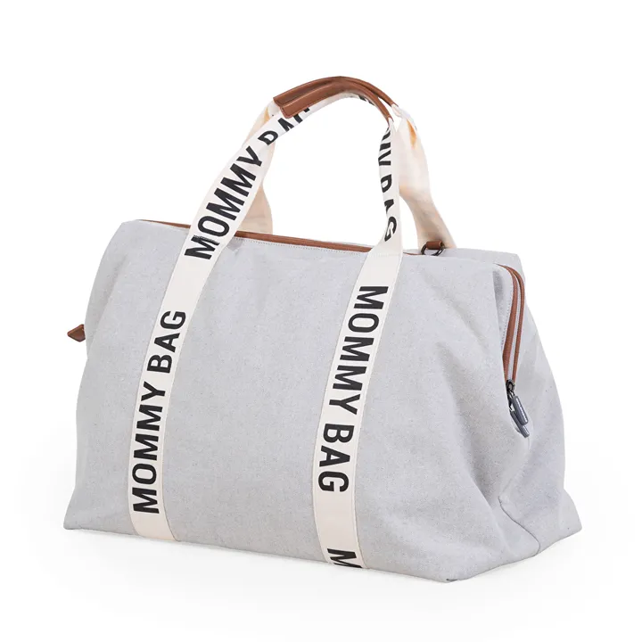 Сумка Childhome Mommy bag Signature canvas off white, арт. CWMBBSCOW — Photo 16