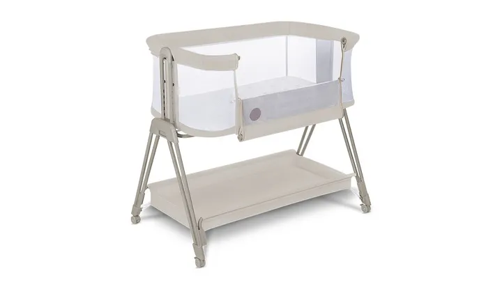 Ліжечко приставне Lionelo LUNA BEIGE SAND — Photo 7