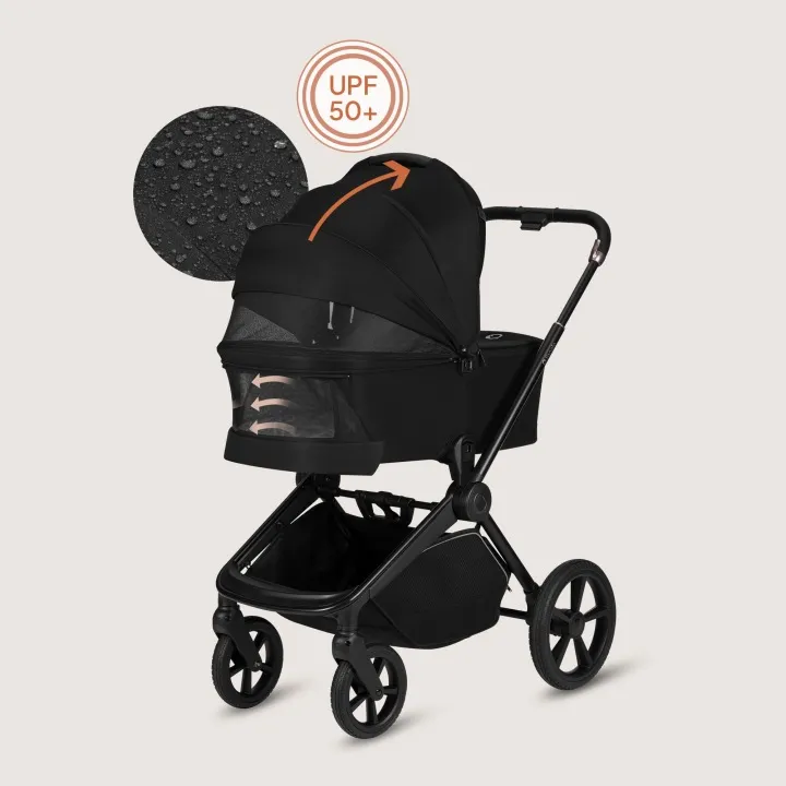 Універсальна коляска 2 в 1 Lionelo FREYA 2IN1 BLACK ONYX — Photo 8