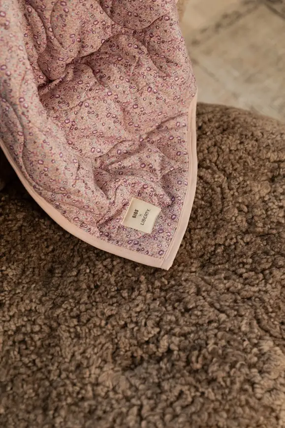 Стьобана ковдра BIBS x Liberty Quilted Blanket Eloise-blush — Photo 16
