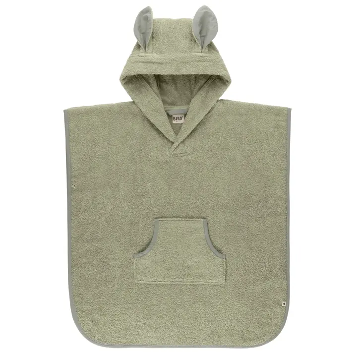 Рушник пончо з капюшоном BIBS Kangaroo Poncho Toddler Woodchuck — Photo 11