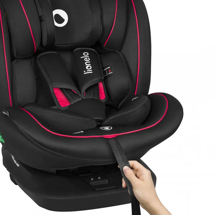 Дитяче автокрісло Lionelo BASTIAAN I-SIZE BLACK RED — Photo 25