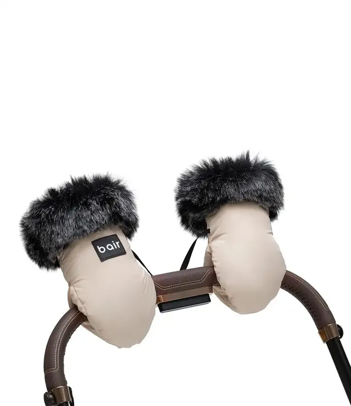 Рукавиці на коляску Bair Northmuff Desert Beige — Photo 5