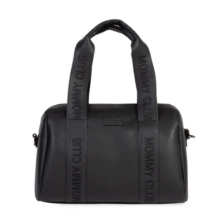 Сумка Childhome Mommy club Signature vegan leather black, арт. CWMCSLBL — Photo 13