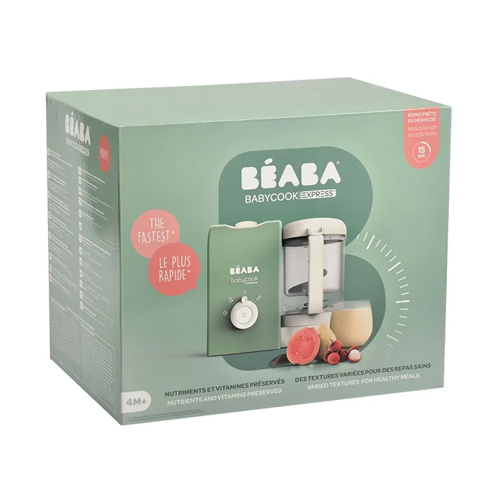 Пароварка - блендер Beaba Babycook Express оливковий, арт. 916301 — Photo 16