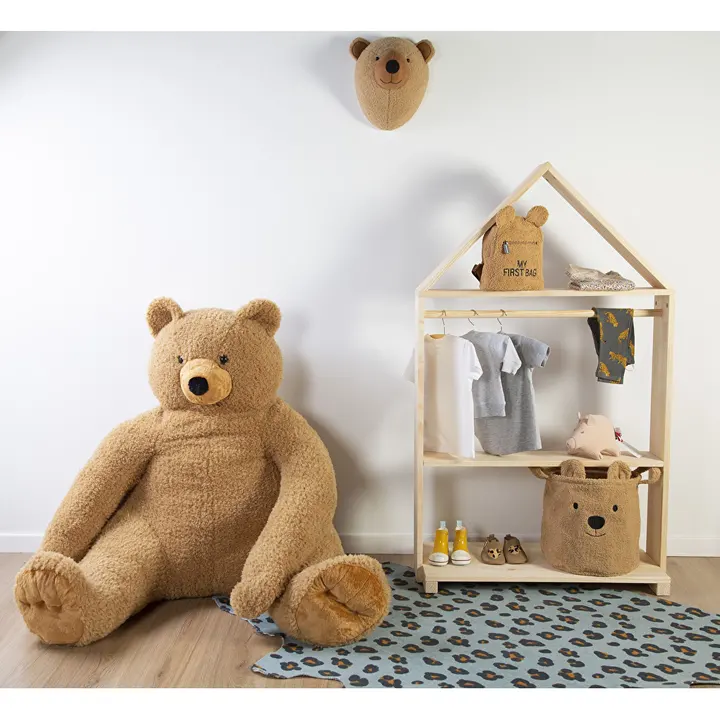 Набір корзин для іграшок Childhome Teddy коричневий, арт. CCBTBSET — Photo 9