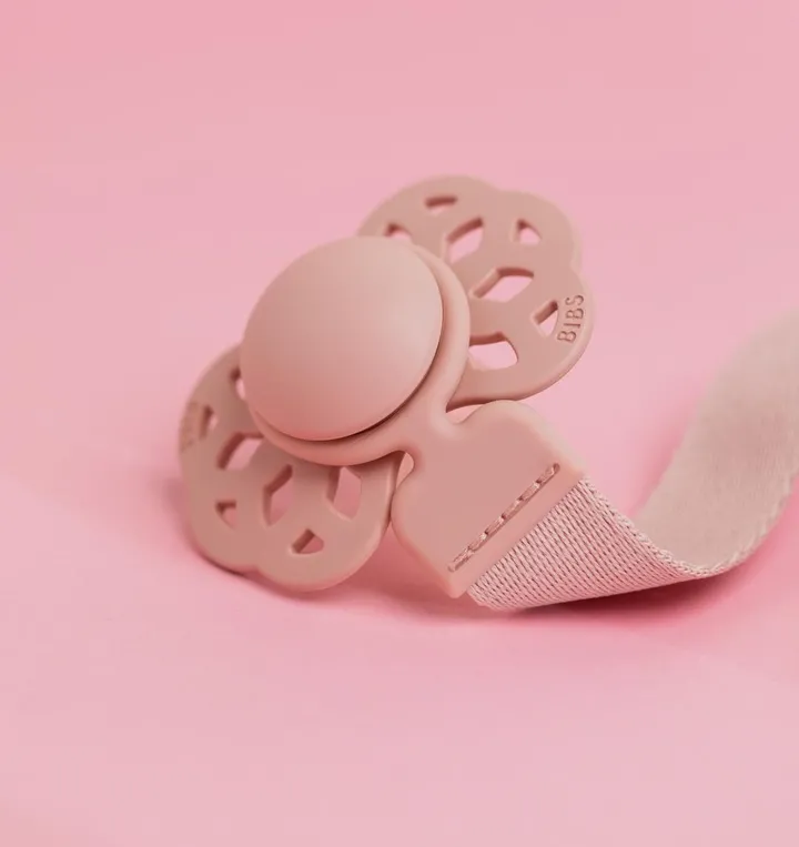 Тримач-стрічка для пустушки з петлею BIBS Pacifier Clip Loop Sage — Photo 30