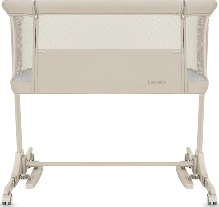 Ліжечко приставне Lionelo PARI BEIGE CREAM — Photo 7