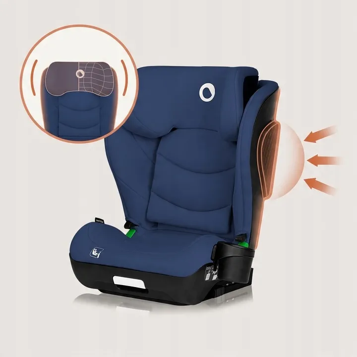 Дитяче автокрісло Lionelo NEAL I-SIZE BLUE NAVY — Photo 6