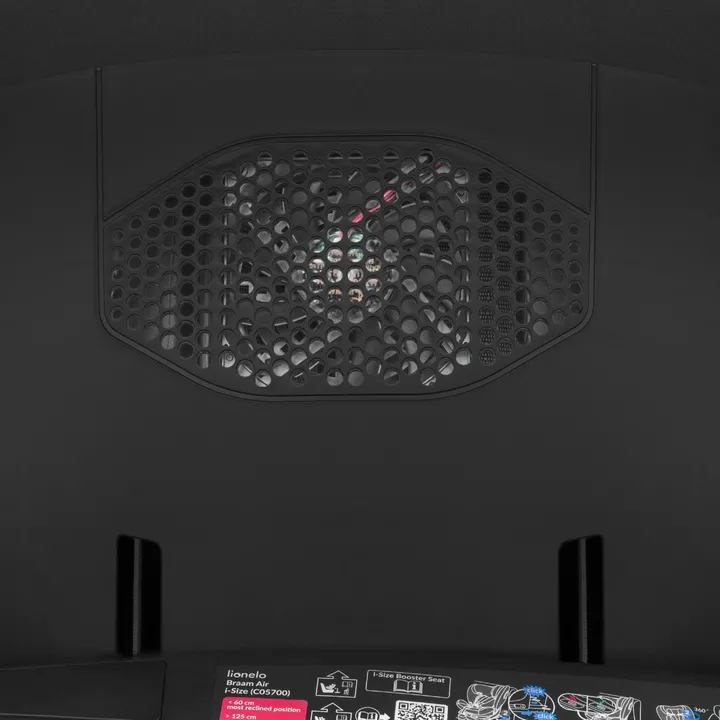 Дитяче автокрісло Lionelo BRAAM AIR I-SIZE BLACK CARBON — Photo 11