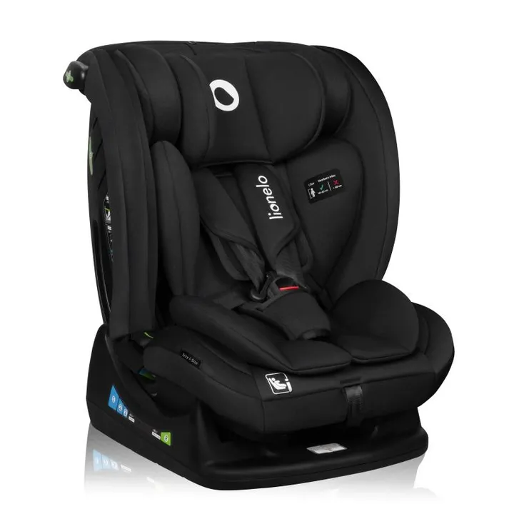 Дитяче автокрісло Lionelo IZZY I-SIZE BLACK CARBON — Photo 6