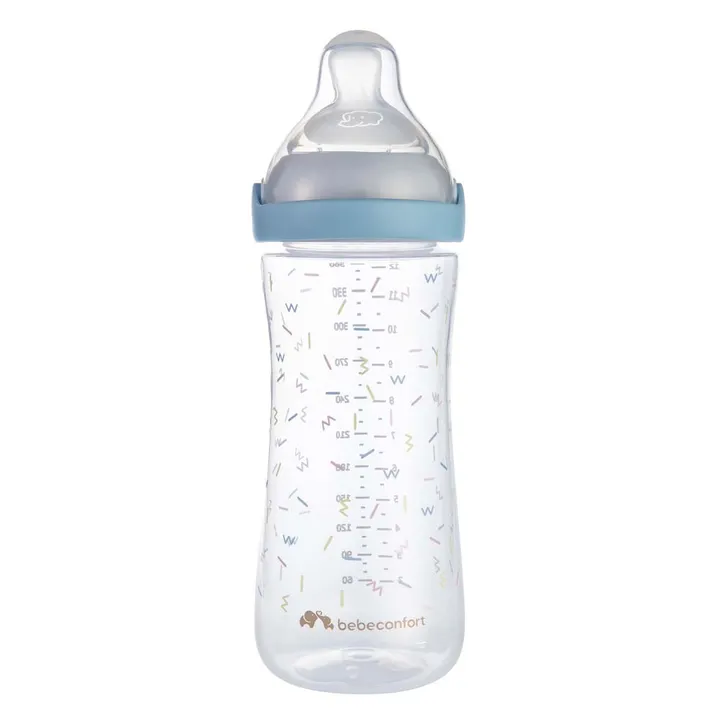 Пляшечка для годування BEBE CONFORT Physio Air Confort 360ml Blue 6+