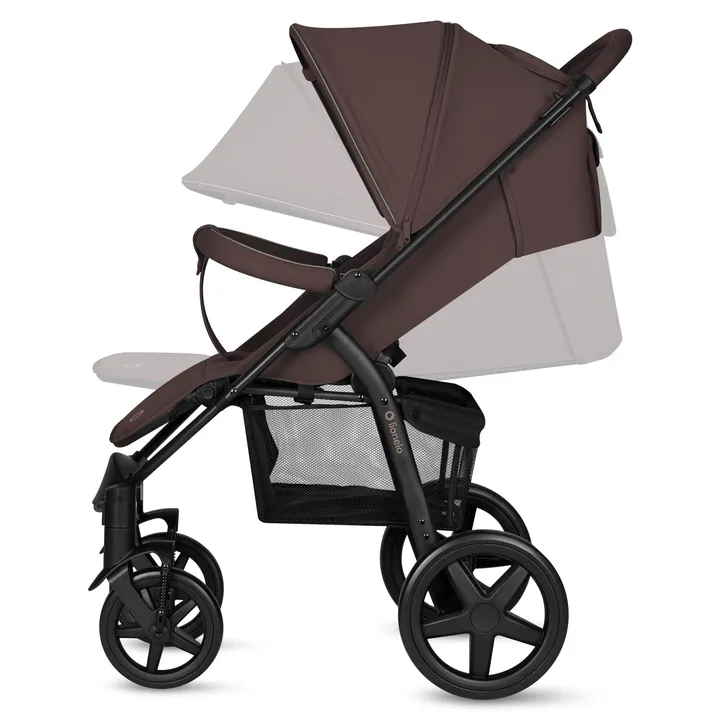 Прогулянкова коляска Lionelo ANNET PLUS BROWN CHOCOLATE — Photo 16