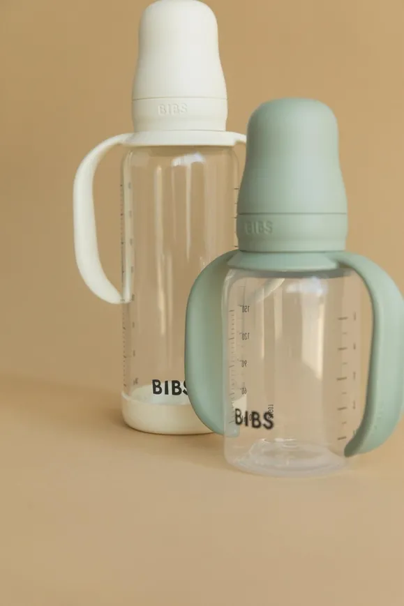Ручки для дитячої пляшечки BIBS Baby Bottle Handle Sage — Photo 4