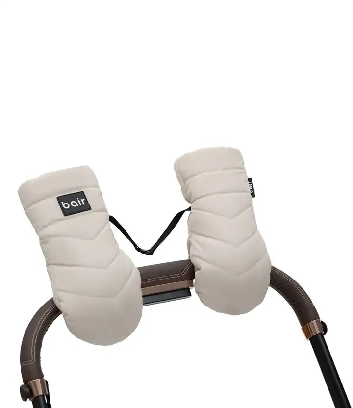 Зимові рукавиці на коляску Bair Cozy Mitts Desert Beige — Photo 7